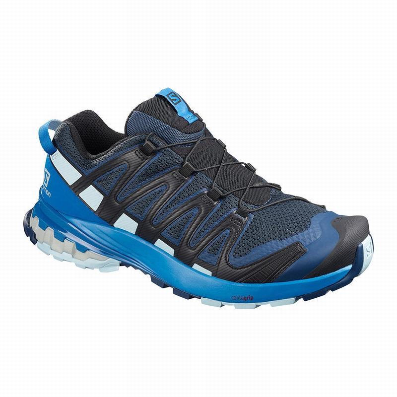 SALOMON UK XA PRO 3D V8 - Mens Trail Running Shoes Royal,FSJL58796